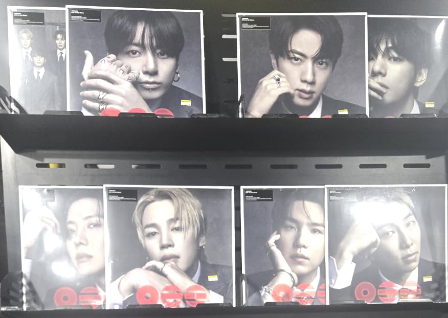 BTS Vol. 5 ARIRANG Standard Vinyl LP, SUGA Version 1pcs KPOP LP ver.