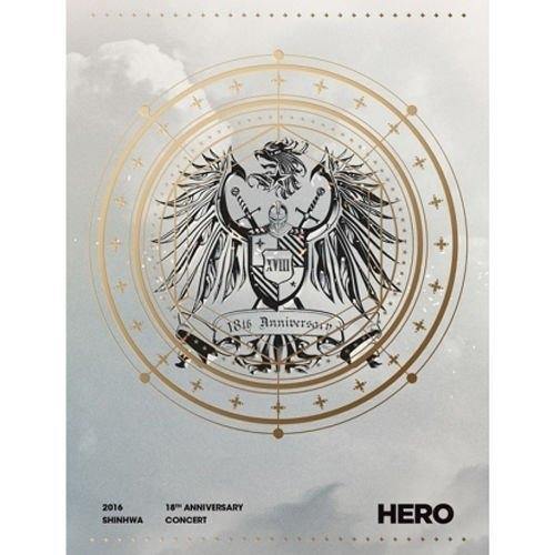 2016 SHINHWA 18TH ANNIVERSARY CONCERT HERO DVD 2DISC+88p Photo Book K-POP  SEALED