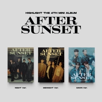 [WELLPOD限定]Highlight - AFTER SUNSET (3Set ver)韓国盤