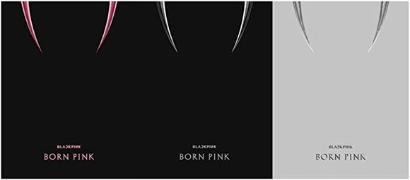 BLACKPINK - BORN PINK BOX(３種cover セット)(韓国盤)+[追加特典:サイン写真+EXTRA Photo Card Set+EXTRA STICKER]