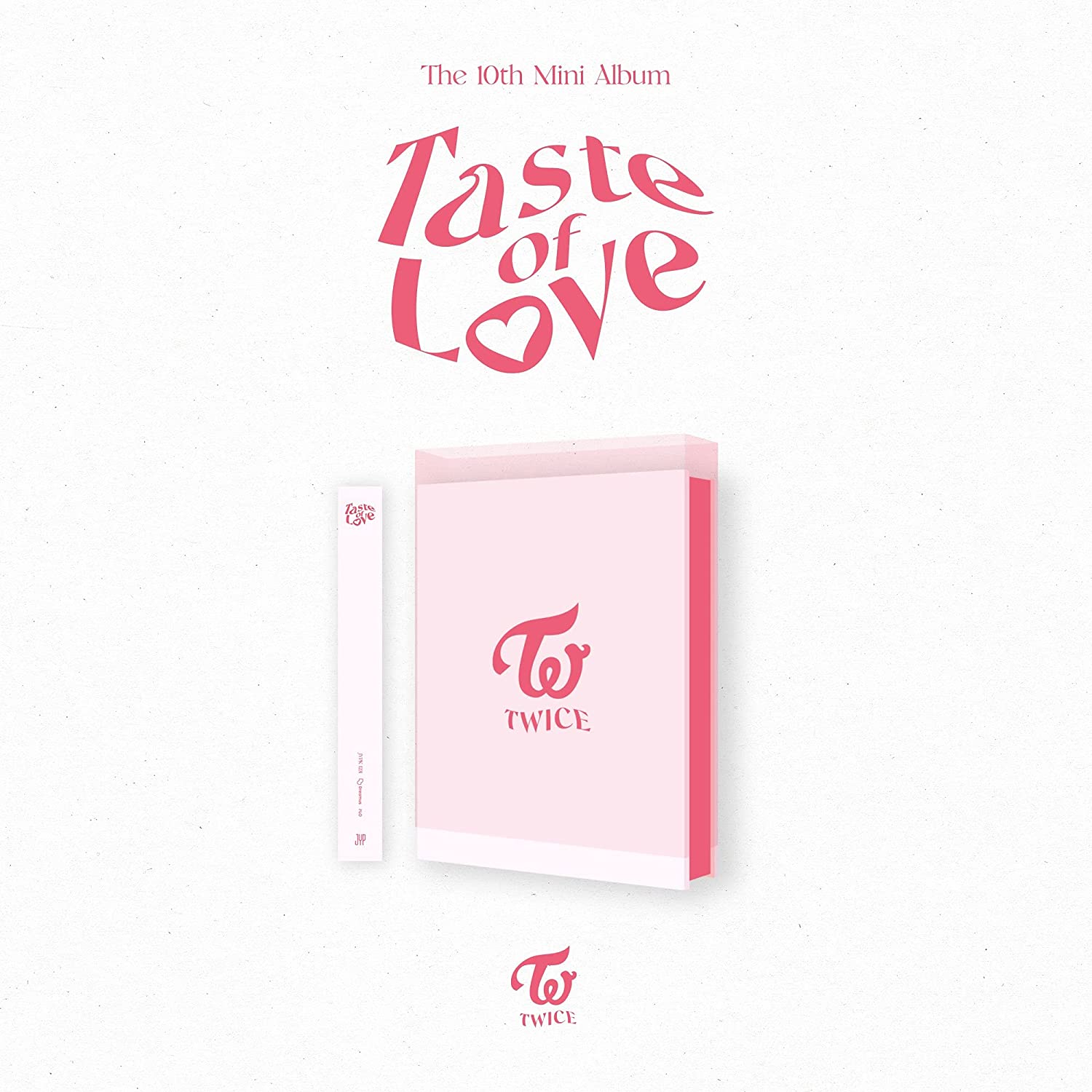 TWICE 10th Mini Album - Taste of Love [ Fallen Ver. ] Photobook + CD-R +  Booklet + Lenticular + Tasting Card + Coaster + Photocard