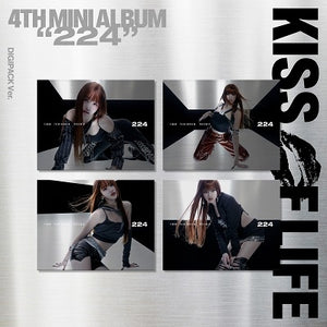 KISS OF LIFE 4th Mini Album 224 Ver. 4ver set