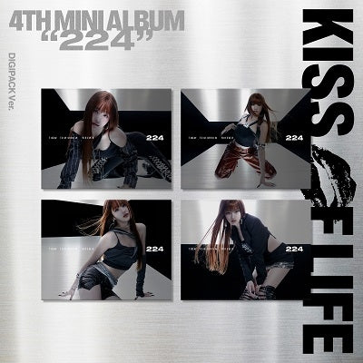 KISS OF LIFE 4th Mini Album 224 Ver. 4ver set