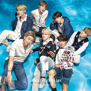 BTS Lights/Boy With Luv [Type B](SINGLE+DVD) (F.LTD) (Japan Ver) [+double side a