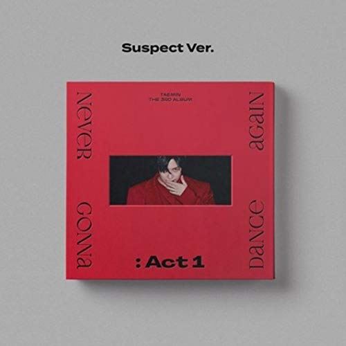 SHINEE TAEMIN [NEVER GONNA DANCE AGAIN:ACT 1] 3rd Regular Album [ SUSPECT ] Ver.