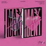 ( Pre Order Benefit! ) STRAY KIDS MAXIDENT Mini Album ( STANDARD EDITION ) ( T-CRUSH / HEART Random - Ver. )+1ea Store Gift Card K-POP SEALED