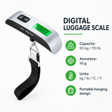 Digital Luggage Scale Portable Hanging Suitcase Weight Scale for Travel
