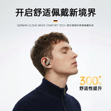 SENGIRNY Berlin Voice Bone Conduction Bluetooth Earphones - Non-In-Ear Over-Ear Headphones for Running and Sports