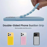 Silicone Suction Cup Phone Case Mount Double Sided Hands-Fre