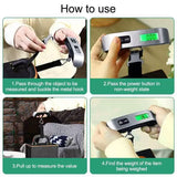 Digital Luggage Scale Portable Hanging Suitcase Weight Scale for Travel