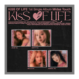 KISS of Life Midas Touch 1st Single Album Jewel 4 SET Version BRAND NEW SEALED